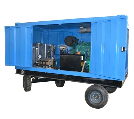 movable high pressure washing machine