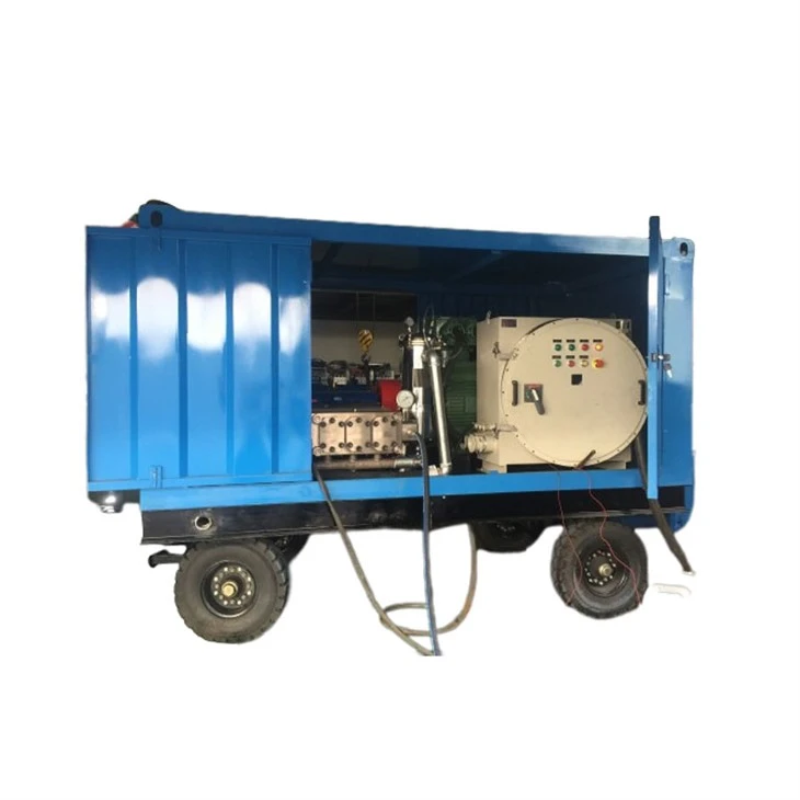 Petrokemian puhdistus Hydro Balster laitteet